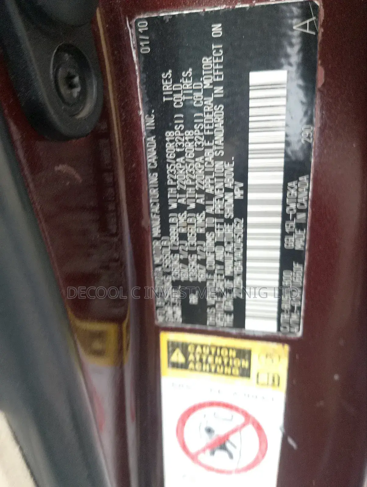 Lexus RX 350 2011 Brown