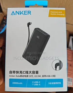 Anker 20000mah 22.5w Power Bank