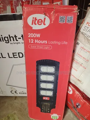 Itel 200w Solar Street Light