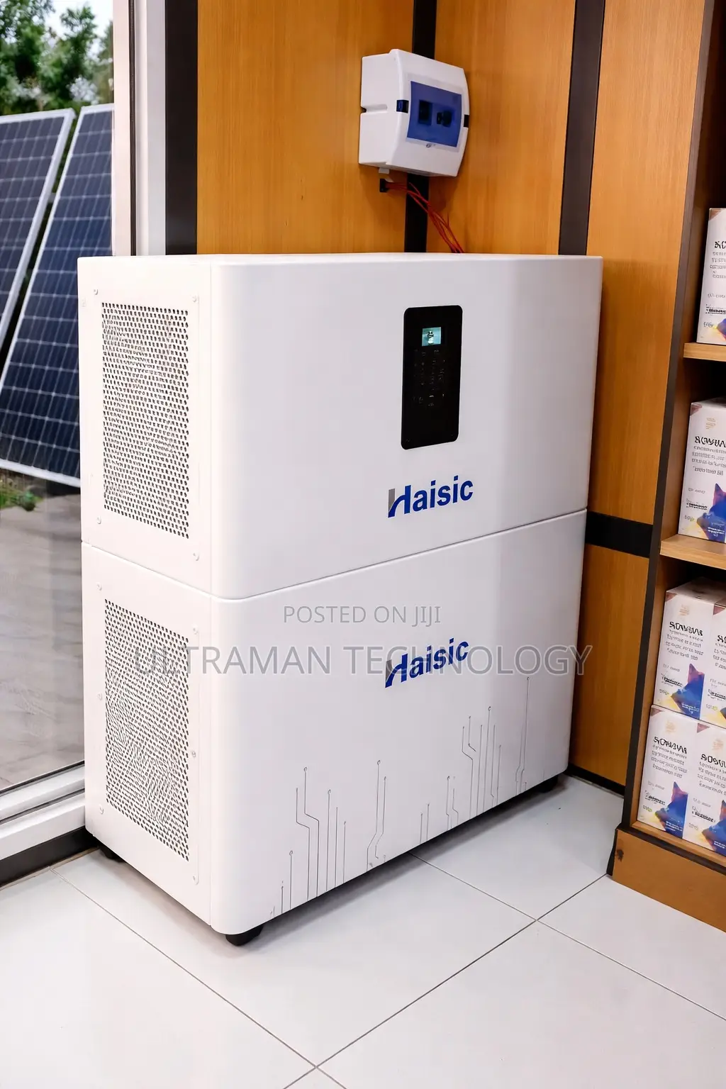 8kilowatts All-in-One Hybrid Solar Generator (Haisic)