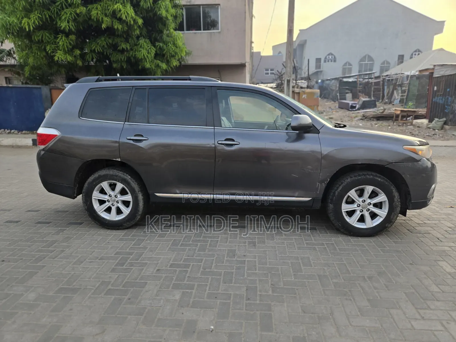 Toyota Highlander Limited 2012 Gray
