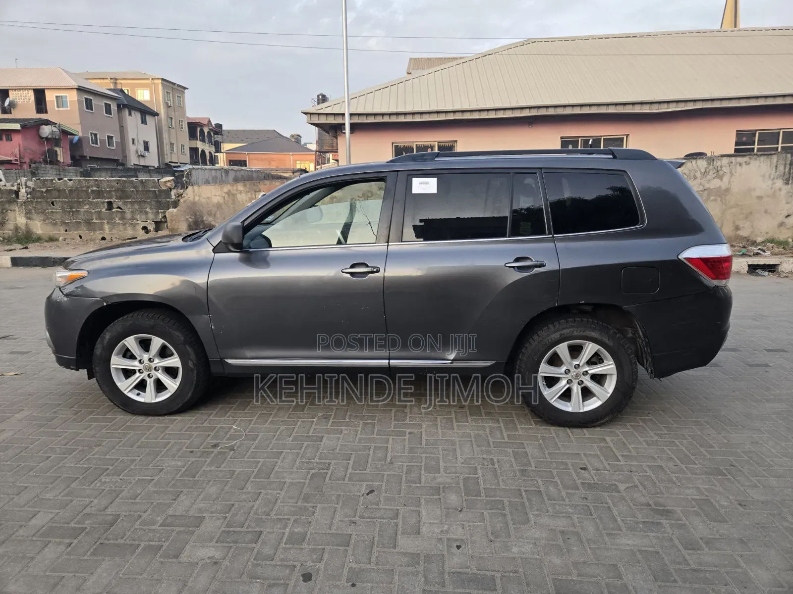 Toyota Highlander Limited 2012 Gray