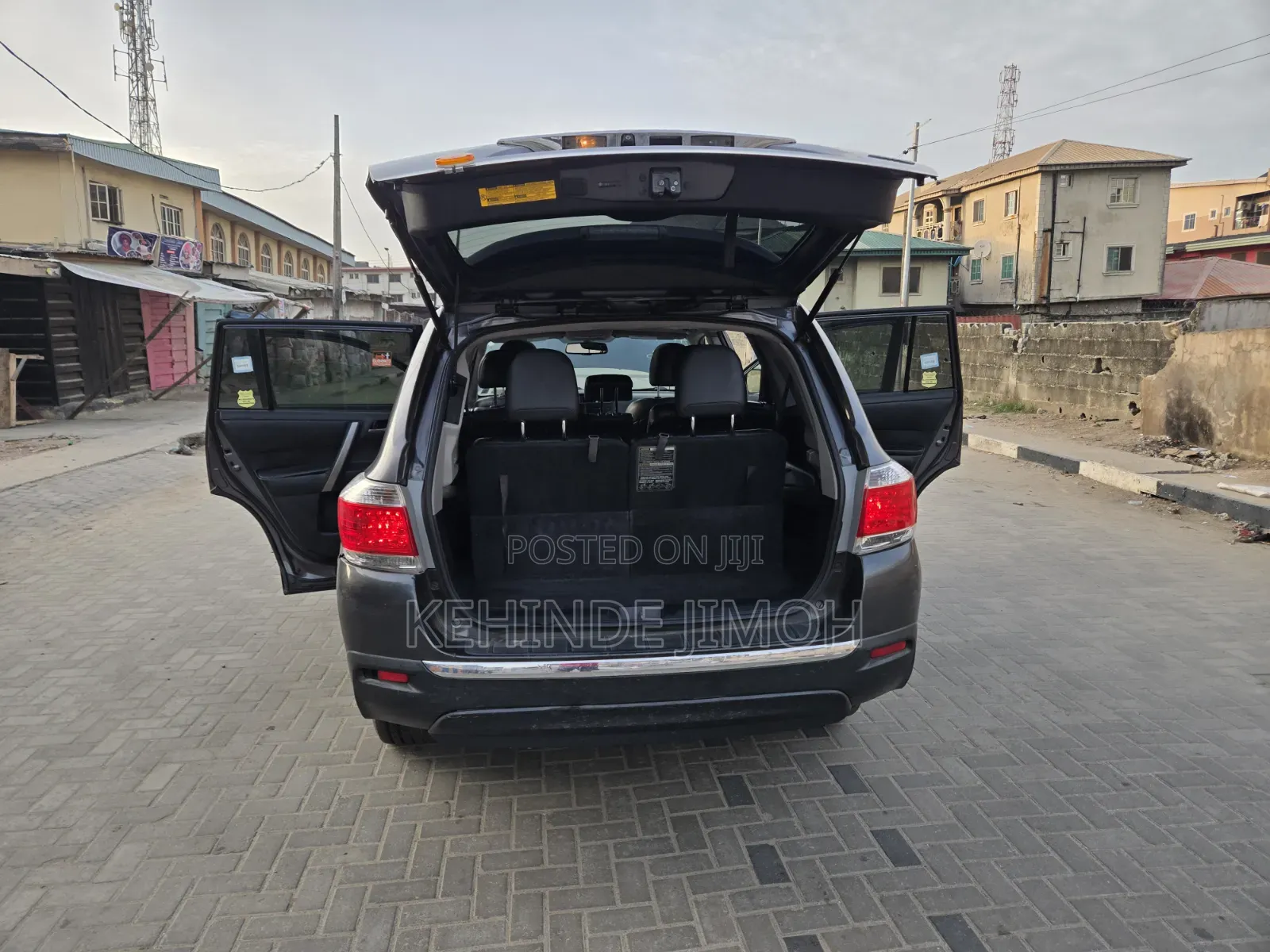 Toyota Highlander Limited 2012 Gray