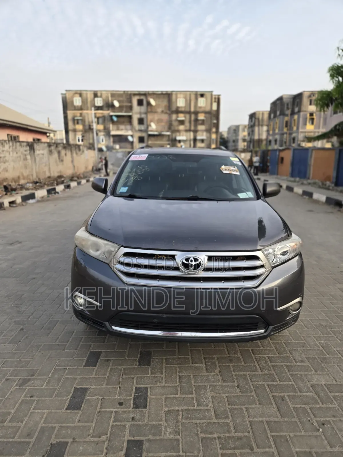 Toyota Highlander Limited 2012 Gray