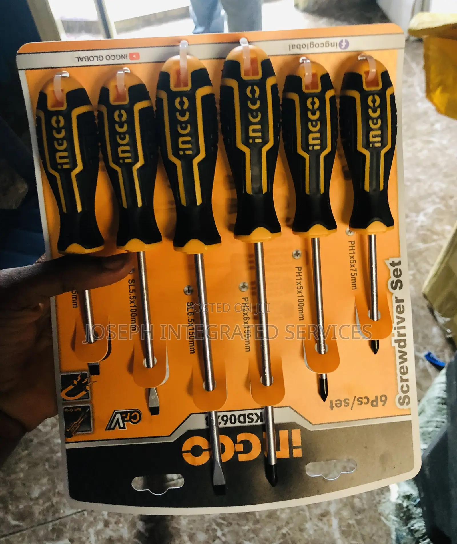 Ingco 6-Piece Screwdriver Set