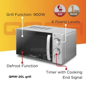 Qasa 20litres Microwave Oven/Grill