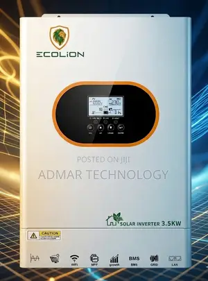 Ecolion 3.5kw/24v Hybrid Inverter -100a Inbuilt MPPT Charge