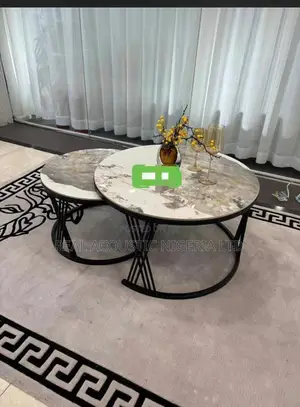 Luxury Nesting Marble Coffee Table Set