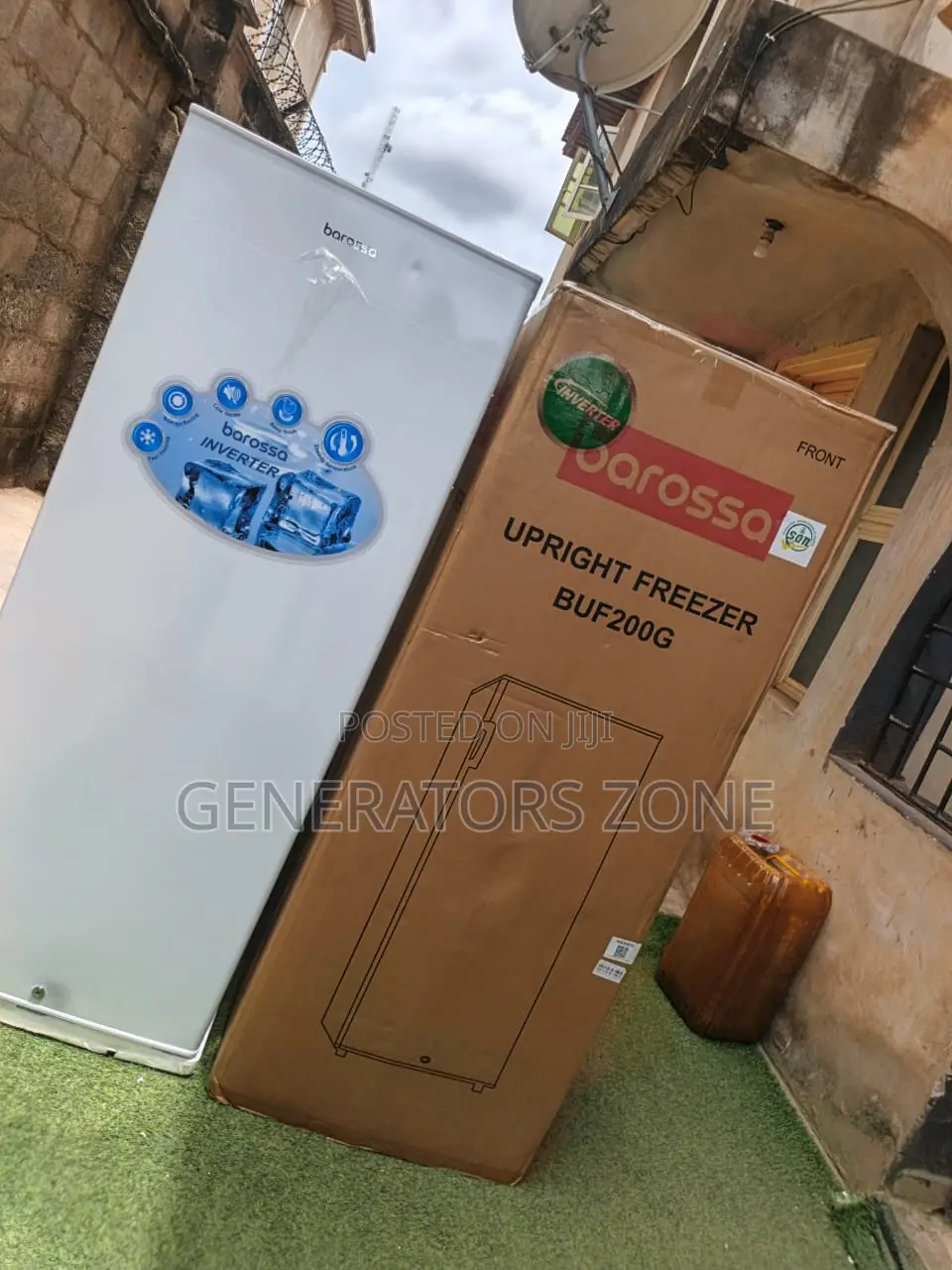 Barossa 200 Litres Upright Freezer System Unit