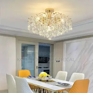 Luxury Crystal Pendant Chandelier – Modern Led Ceiling Light