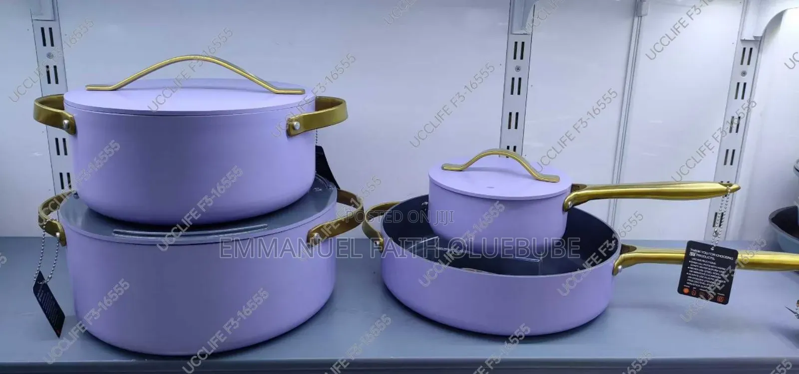 7pcs Ucclife Luxury Cookware