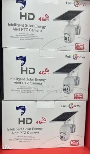 Vinnext Hd 4g Intelligent Solar Energy Alert PTZ Camera.