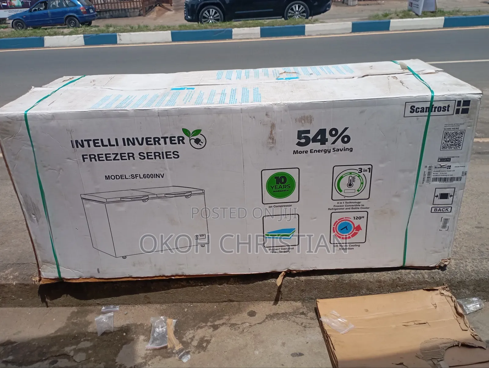 Scanfrost Inverter Deep Freezer