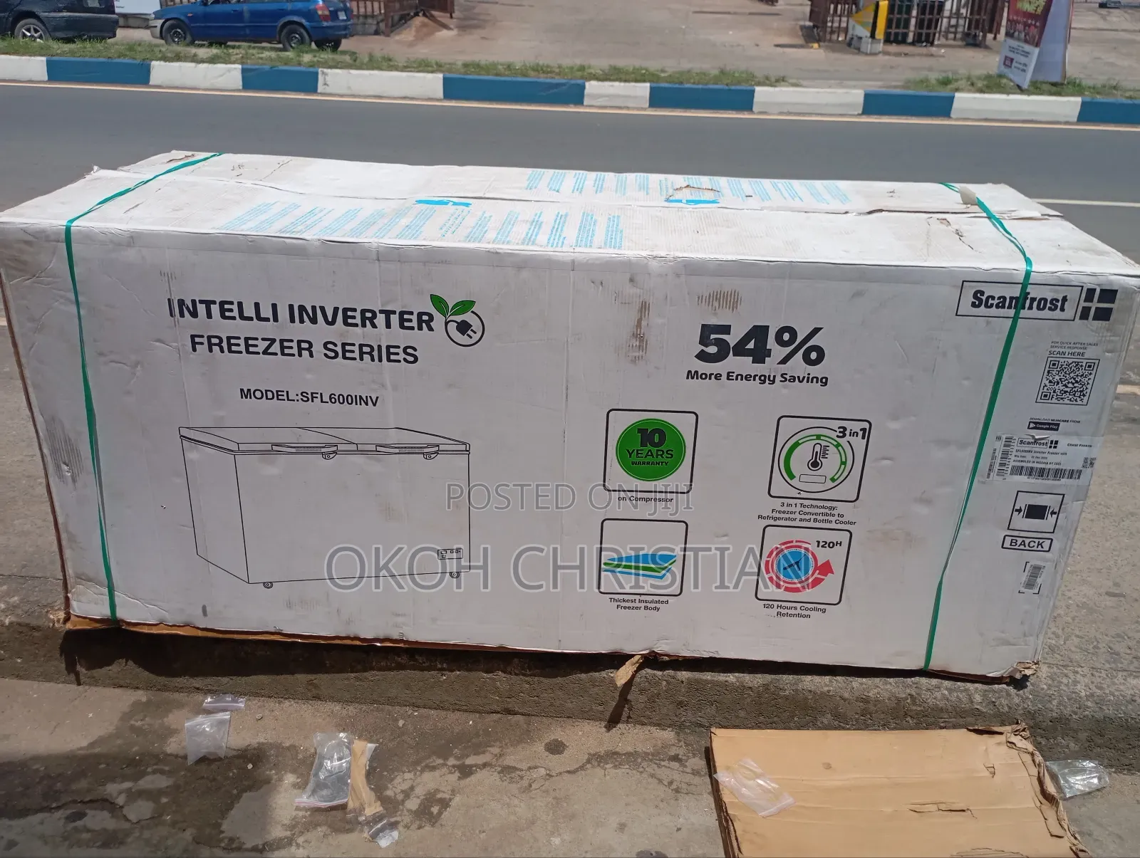 Scanfrost Inverter Deep Freezer