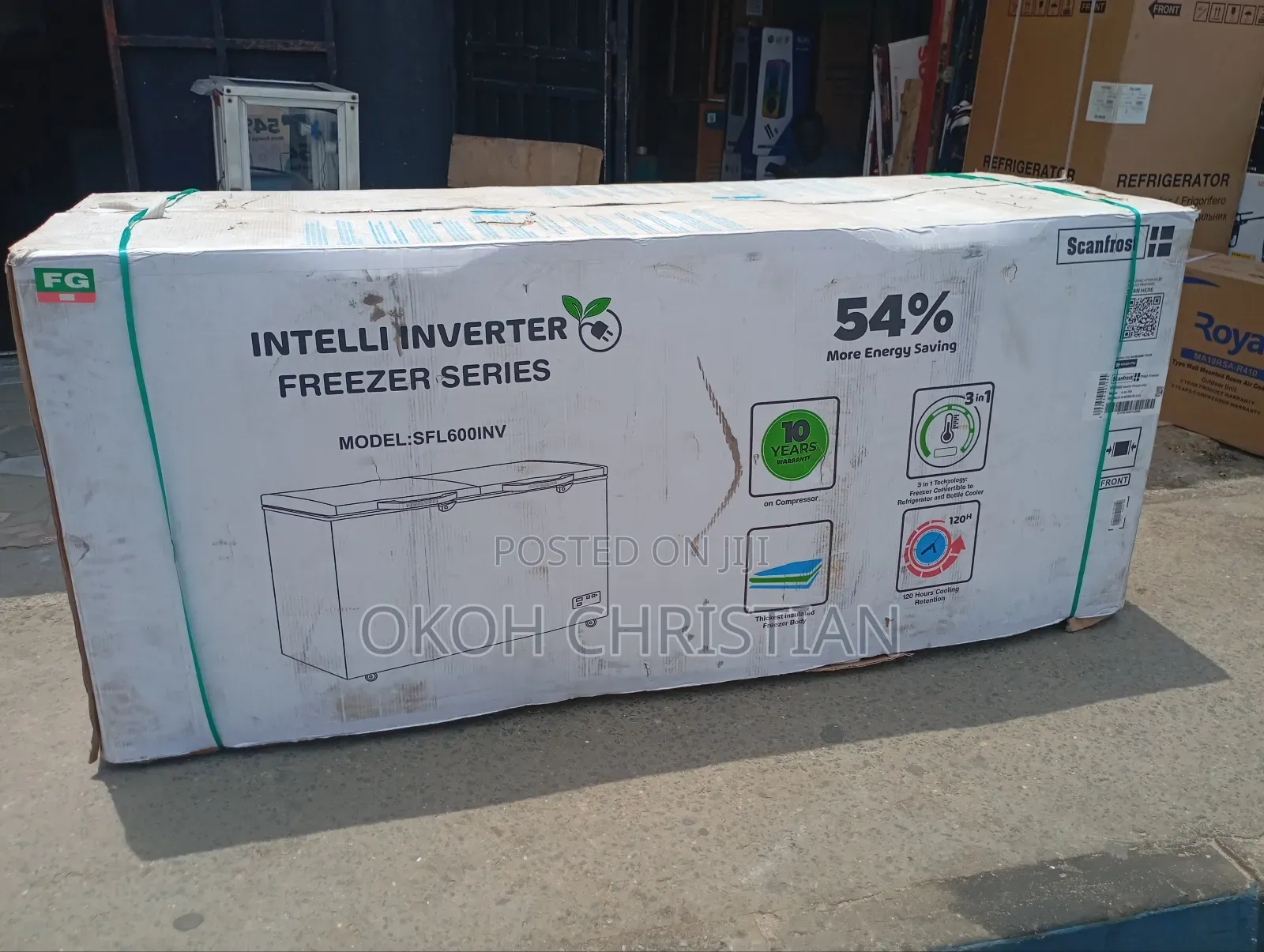 Scanfrost Inverter Deep Freezer