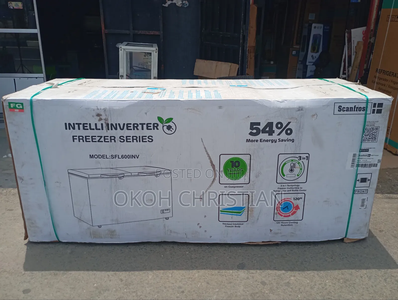 Scanfrost Inverter Deep Freezer