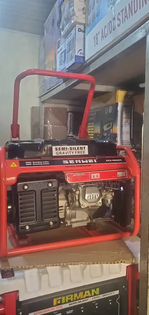 3.2 Kva Senwie Generator, With Key and Tyre