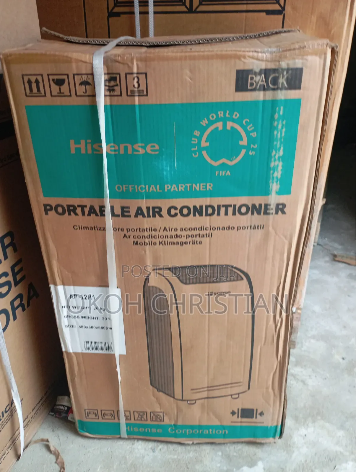 Hisense 1.5hp Portable Air Condition