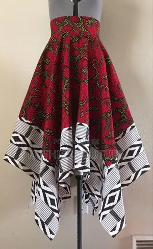 Ankara Handkerchief Skirt
