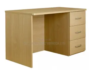 Classic Oak-Finish Executive Office Desk