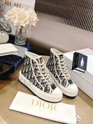 Dior Walk'n'dior High-Top Platform Sneakers