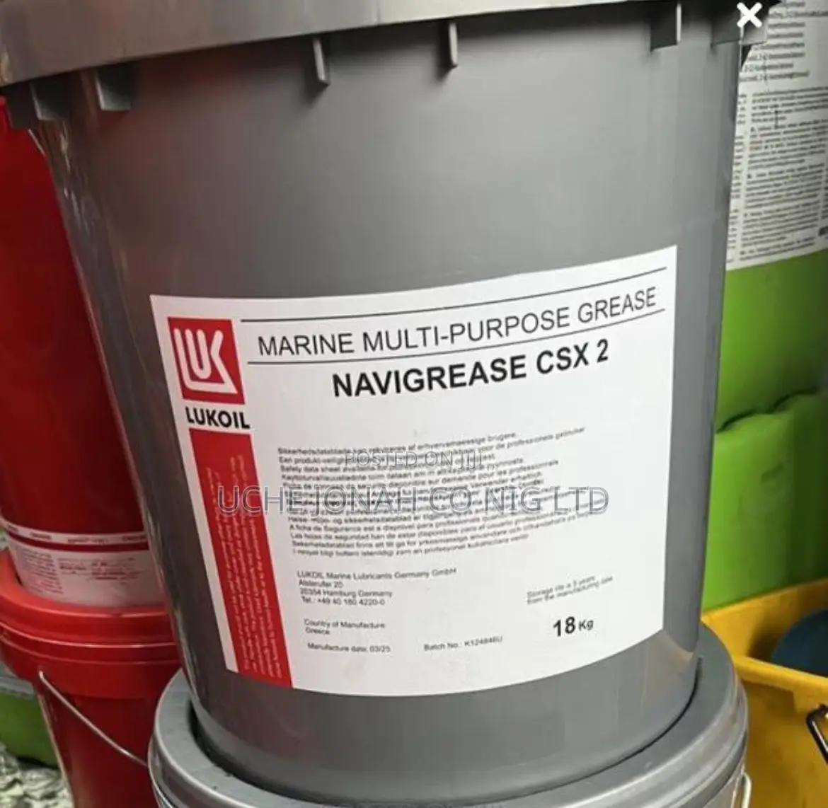 Marine Multi-Purpose Grease CSX 2 18 Kg for sale - Uche Jonah Co Nig ...