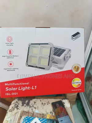 Itel 4800mah Multifunctional Solar Light L1 Isl-001