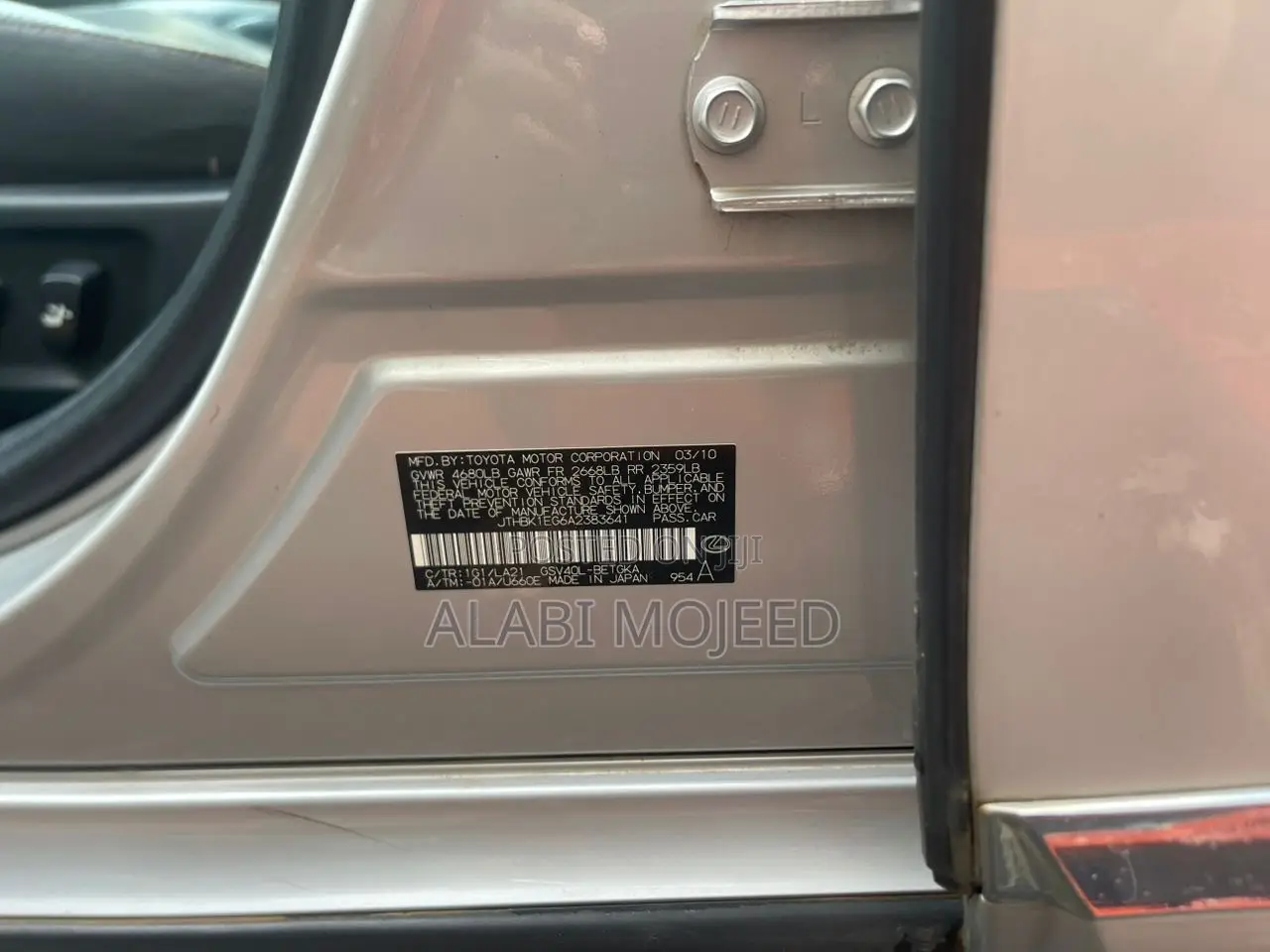 Lexus ES 350 2011 Silver