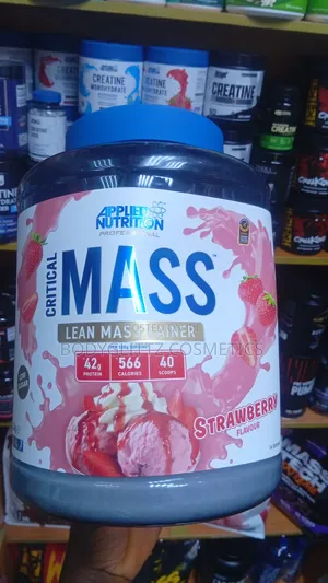 Applied Nutrition Critical Mass (Lean Mass Gainer) Strawberry Flavour