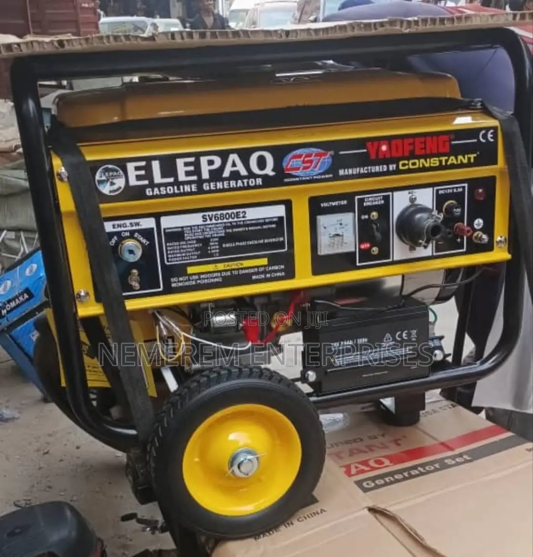 Elepaq Sv6800e2 4.5kva Key Start Generator – 100% Copper