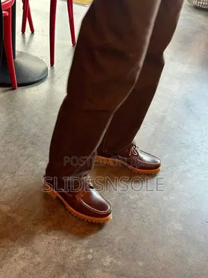 Retro Hand-Stitched Leather Moccasin Boots – Heritage Brown