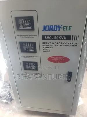 Jordy-Ele 50kva 3-Phase Servo Motor Automatic Voltage Regulator (Svc-)