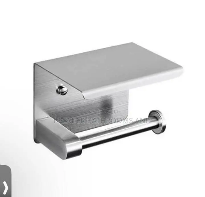 Executive Tissue Holder Black and Silver