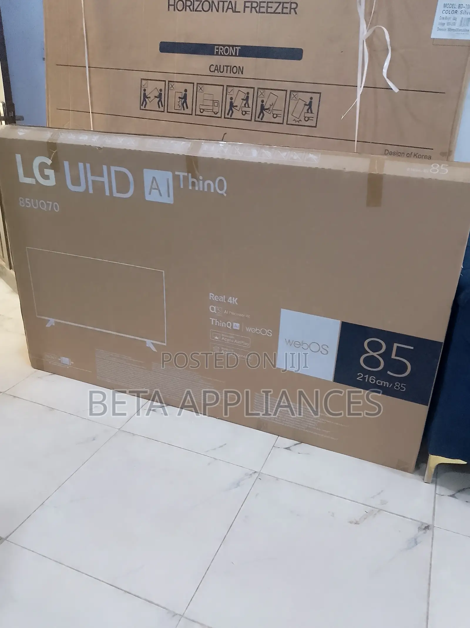 Lg 85” Smart Tv HDR Enhanced Viewing