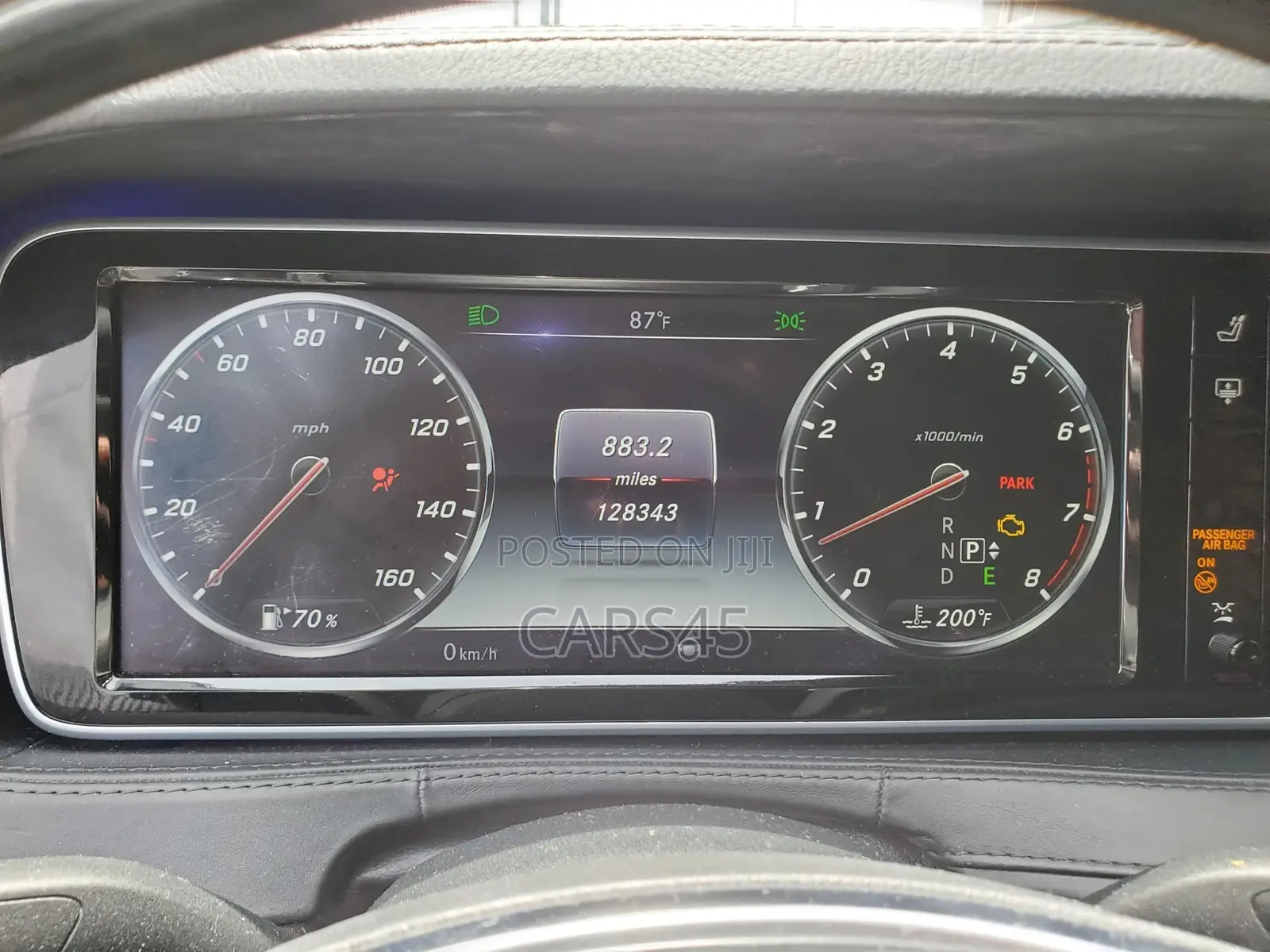 Mercedes-Benz S-Class 2015 White