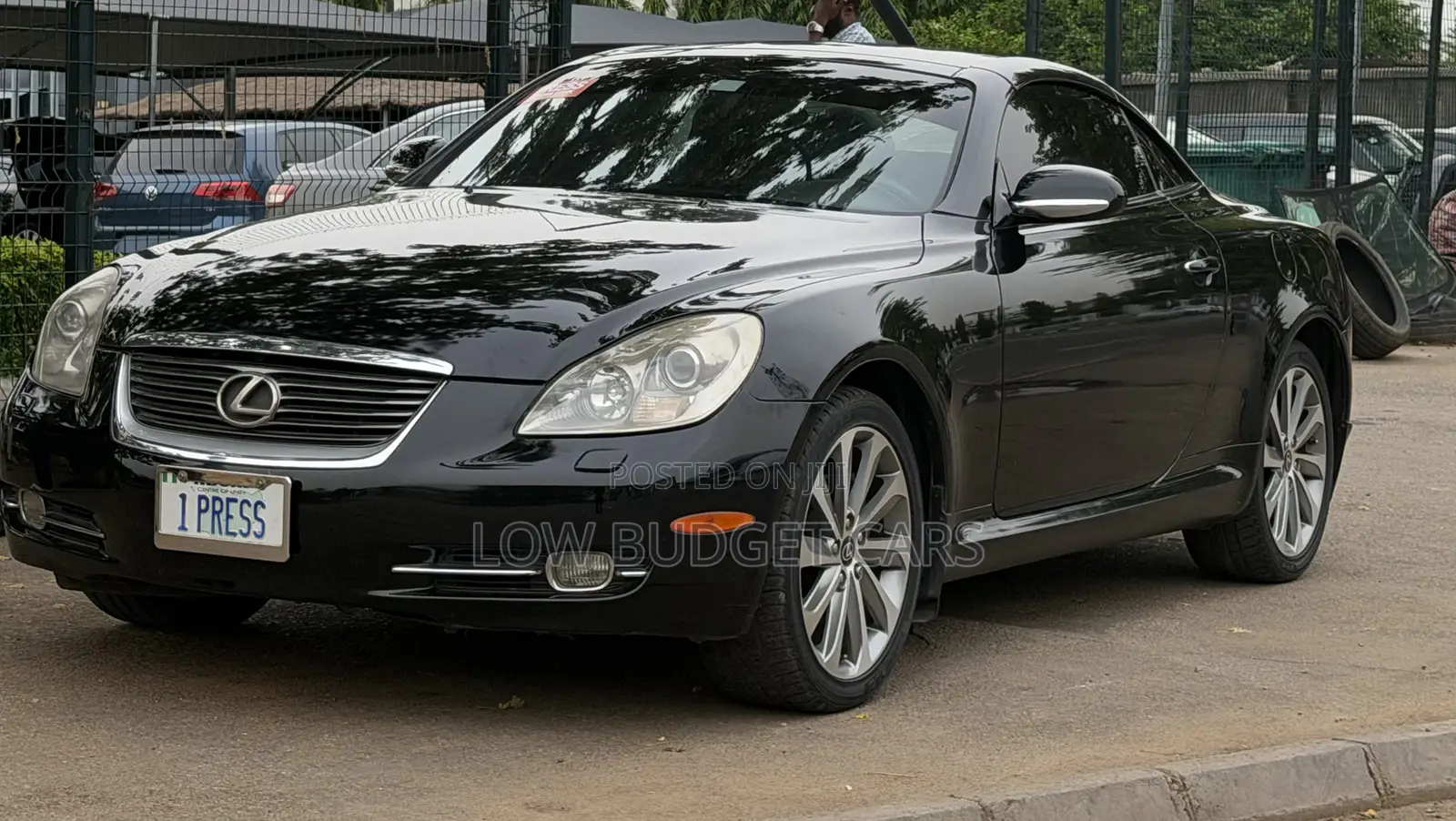 Lexus SC 430 Convertible 2006 Black