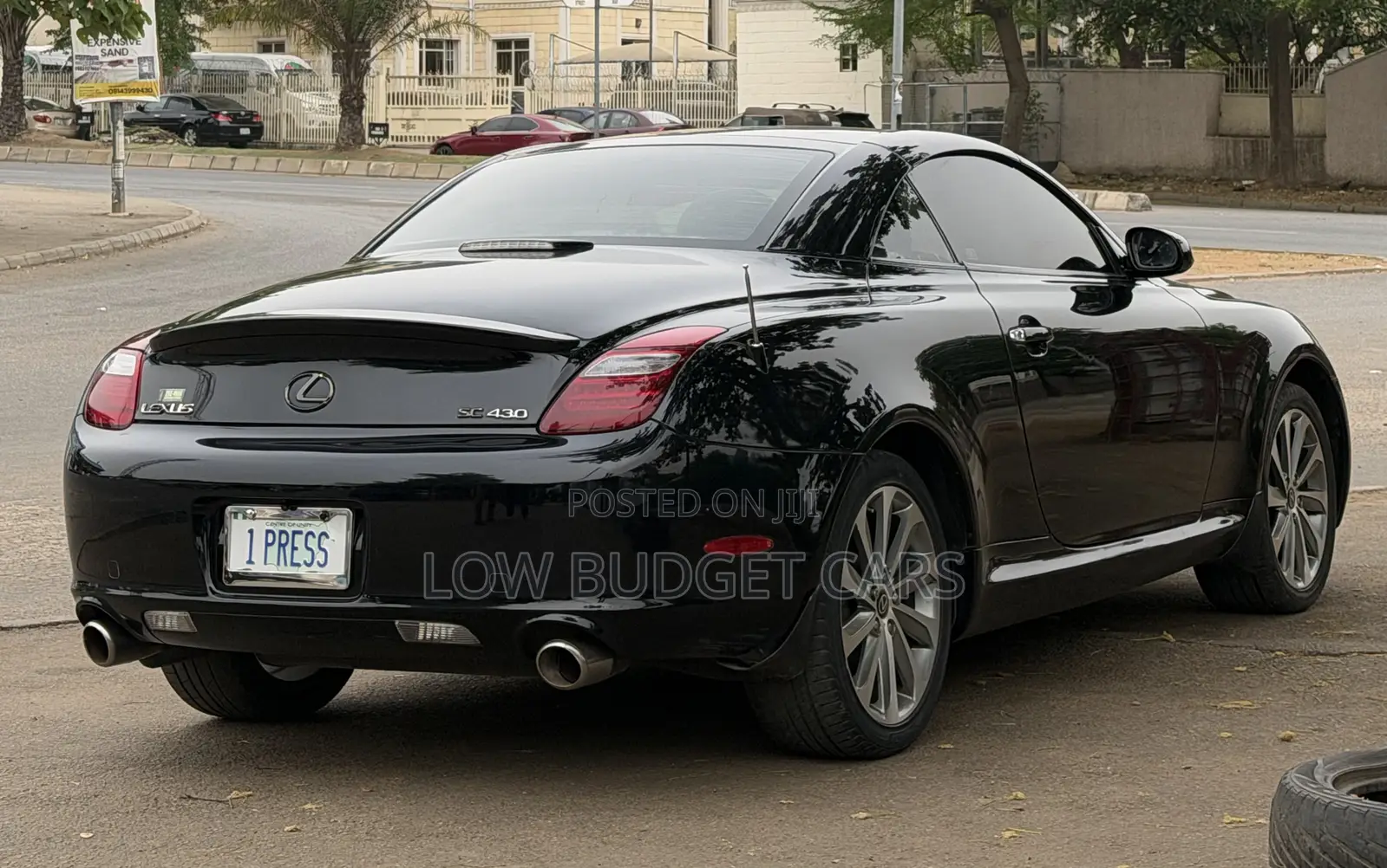 Lexus SC 430 Convertible 2006 Black