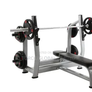 Commercial Olympic Flat Weight Lifting Bench,