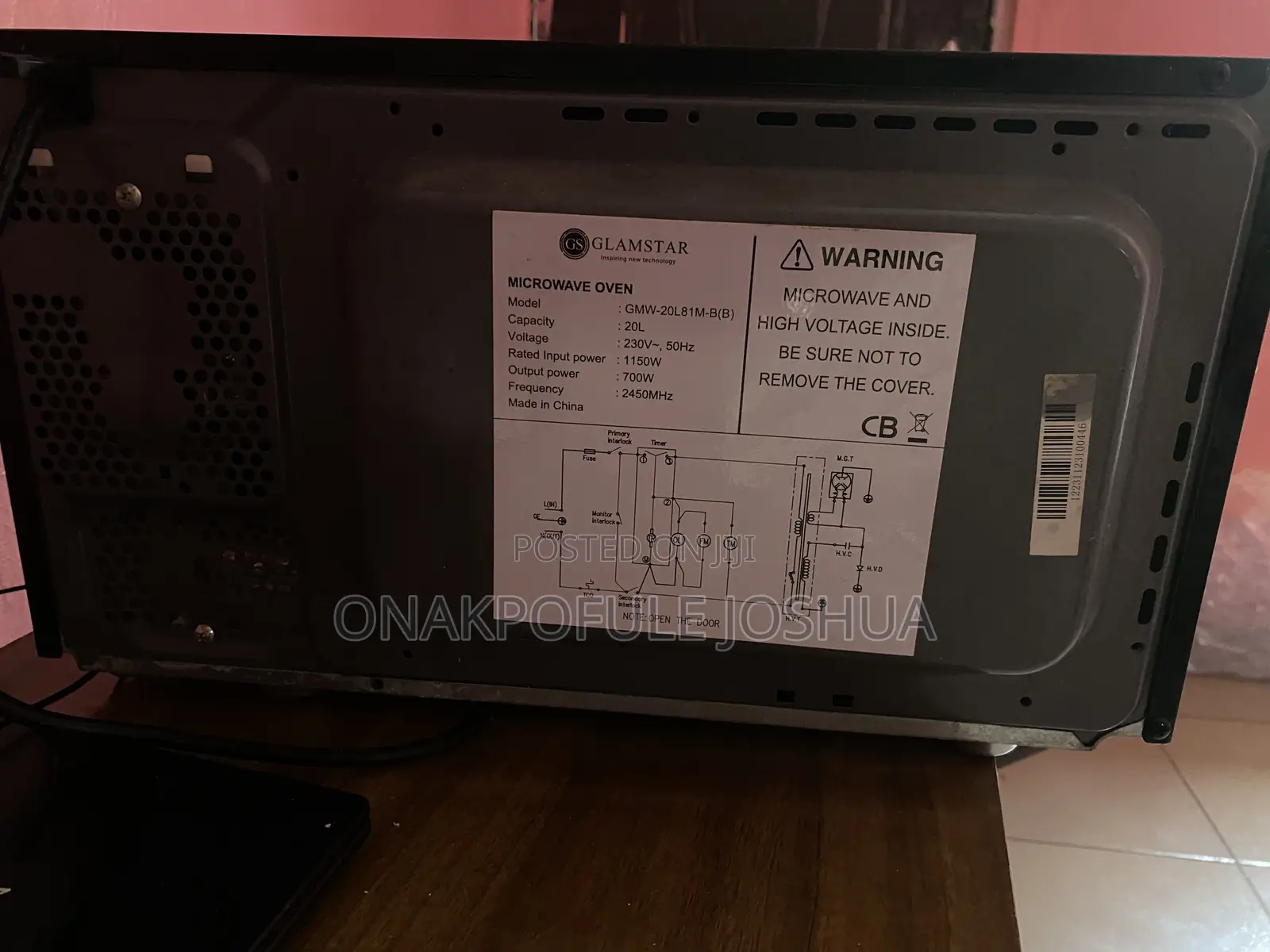 Microwave Oven 20l