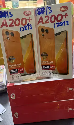 New Itel A200+ 128 GB Blue