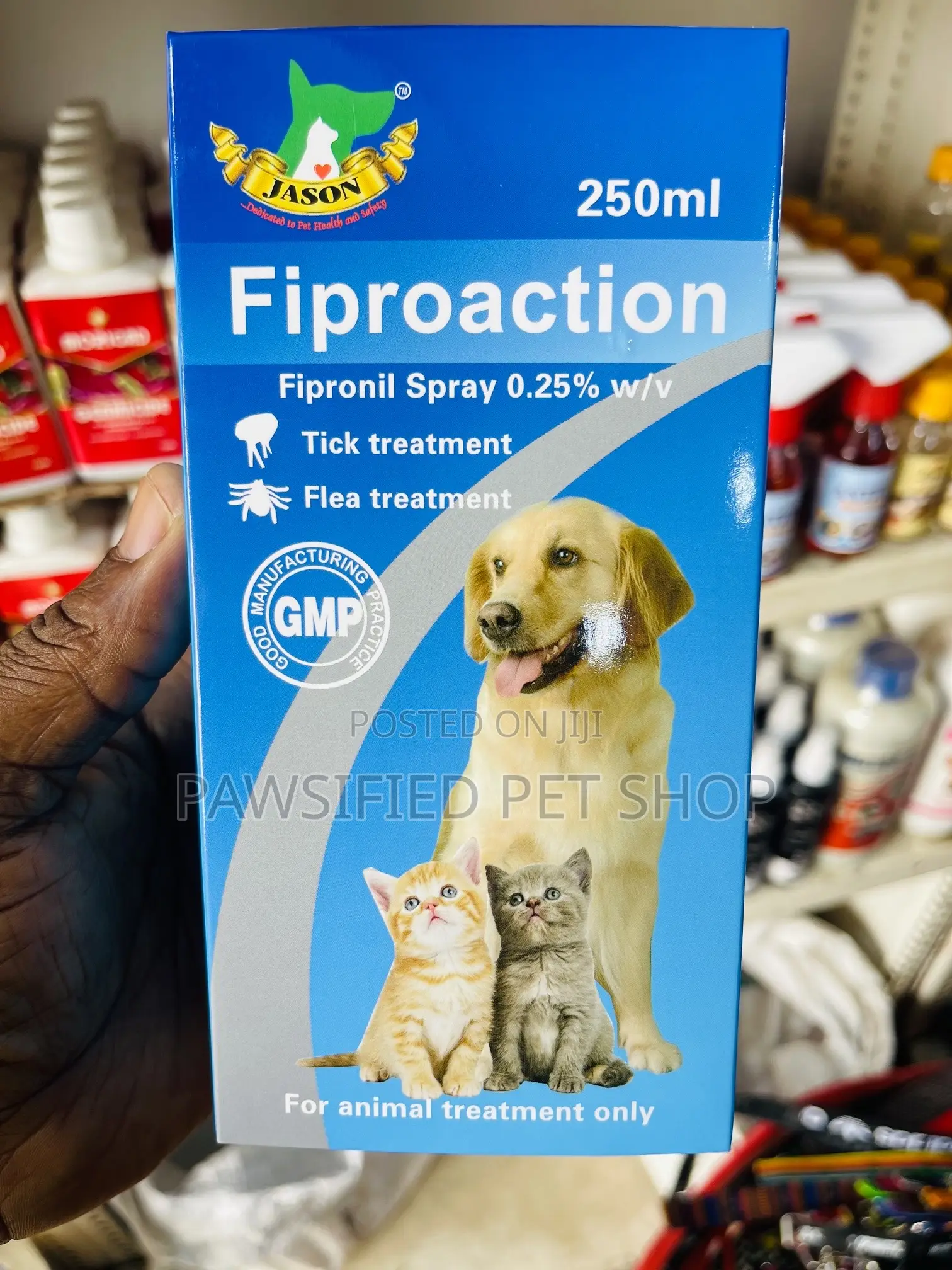 Fiproaction Ticks and Fleas Spray
