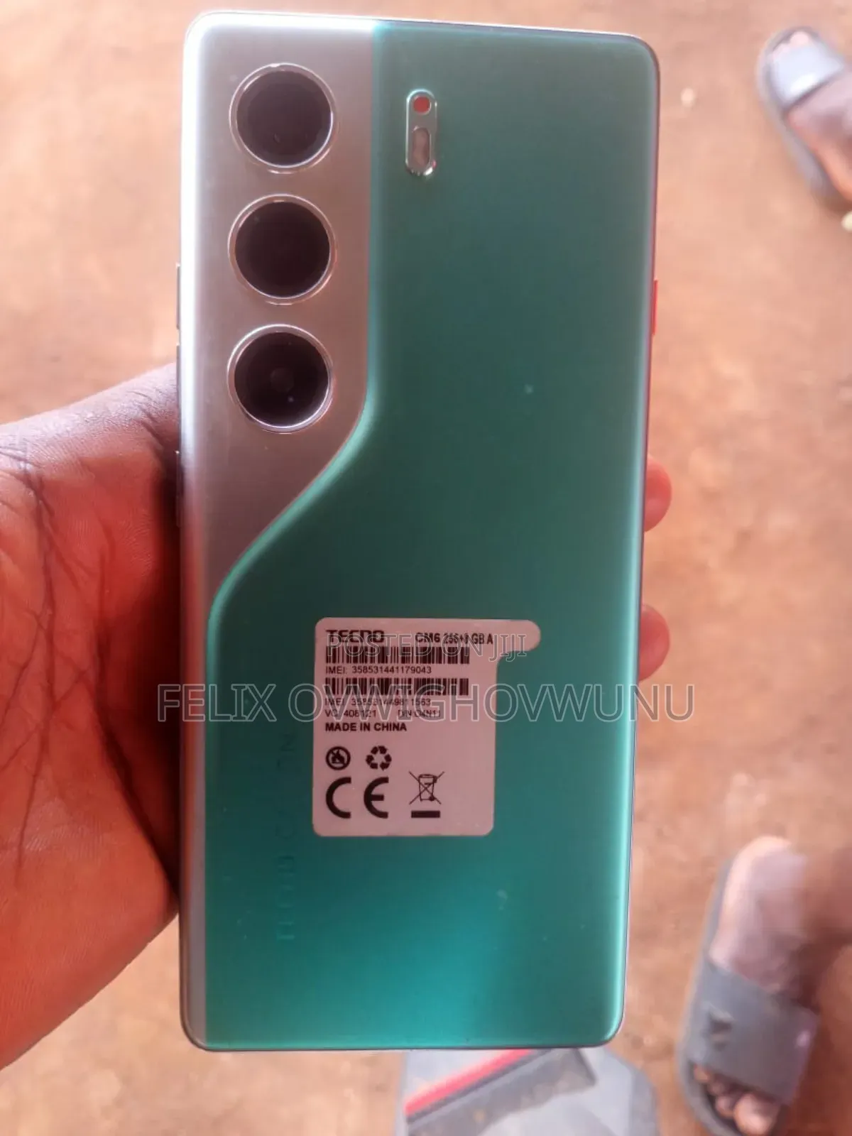 Tecno Camon 40 Pro 4G 256 GB Blue