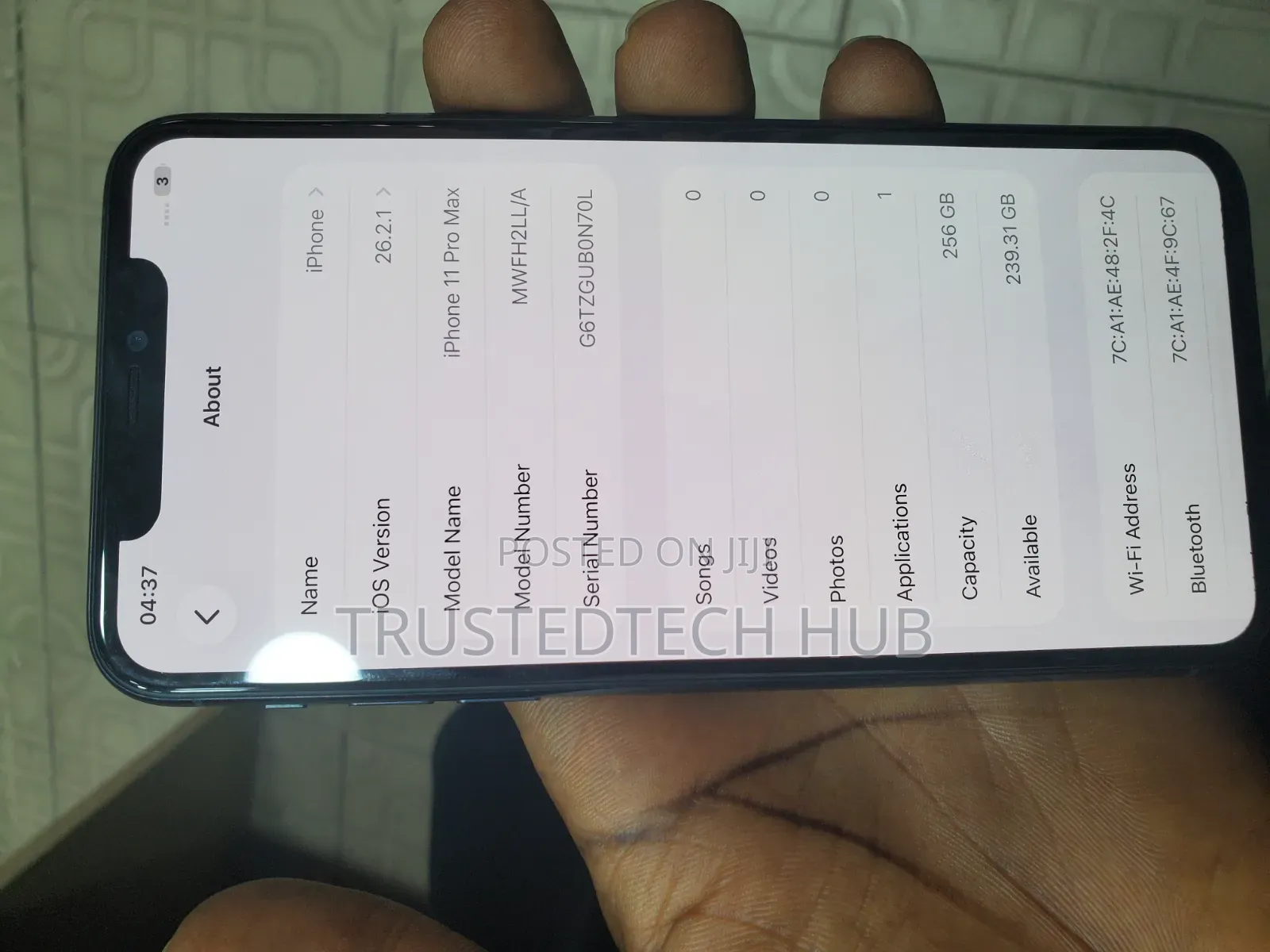 Apple iPhone 11 Pro Max 256 GB Gray
