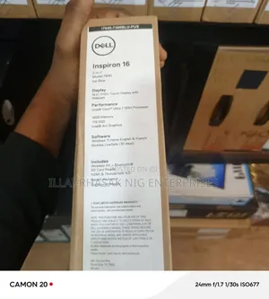 New Laptop Dell Inspiron 16 Plus 7640 16GB Intel Core Ultra 7 SSD 1T