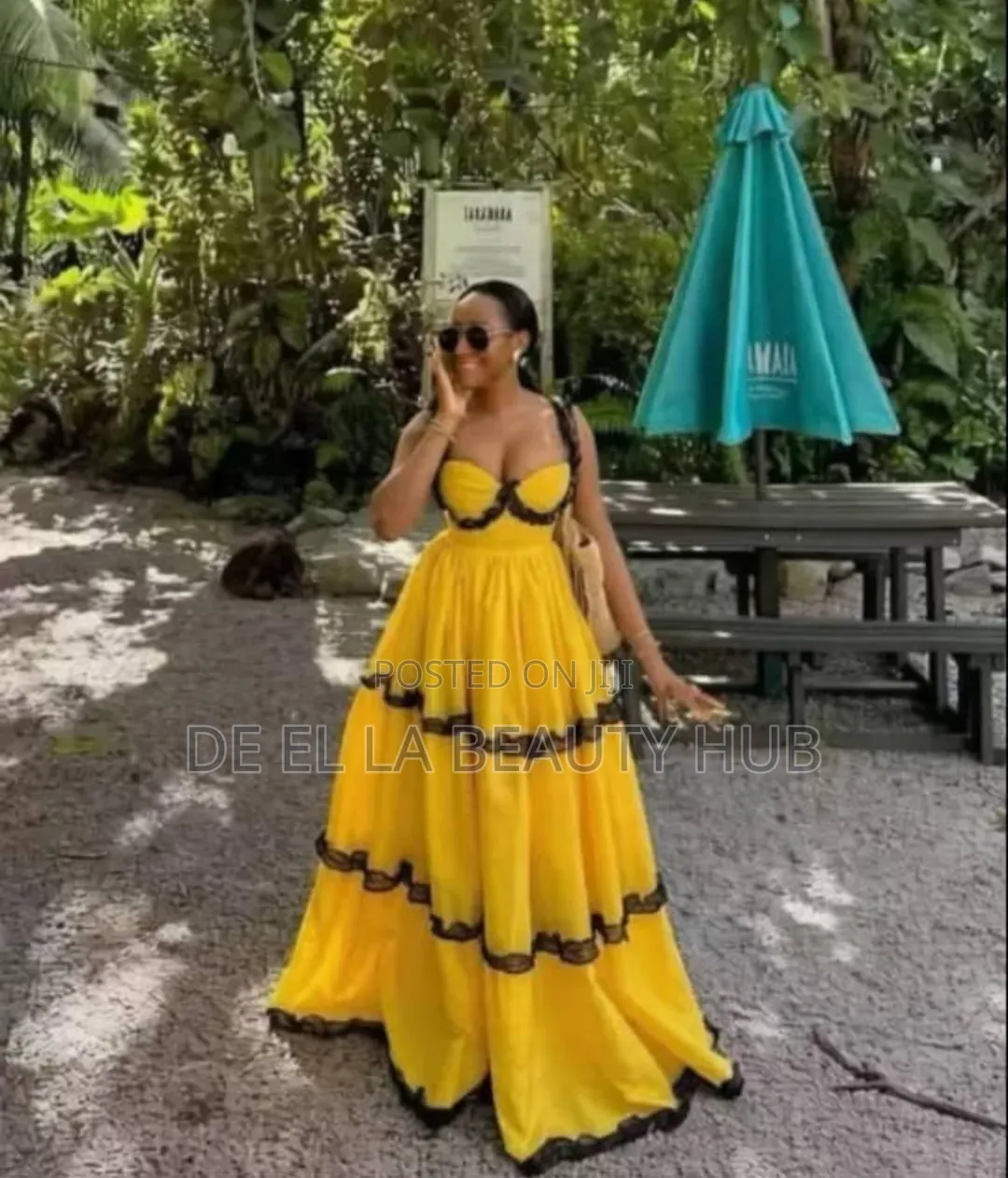 Luxury Tiered Maxi Sundress