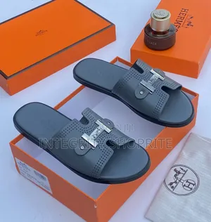 Men's Fashion Leather Palm Slippers