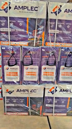 Amplec 230ah 12v Tubular Battery