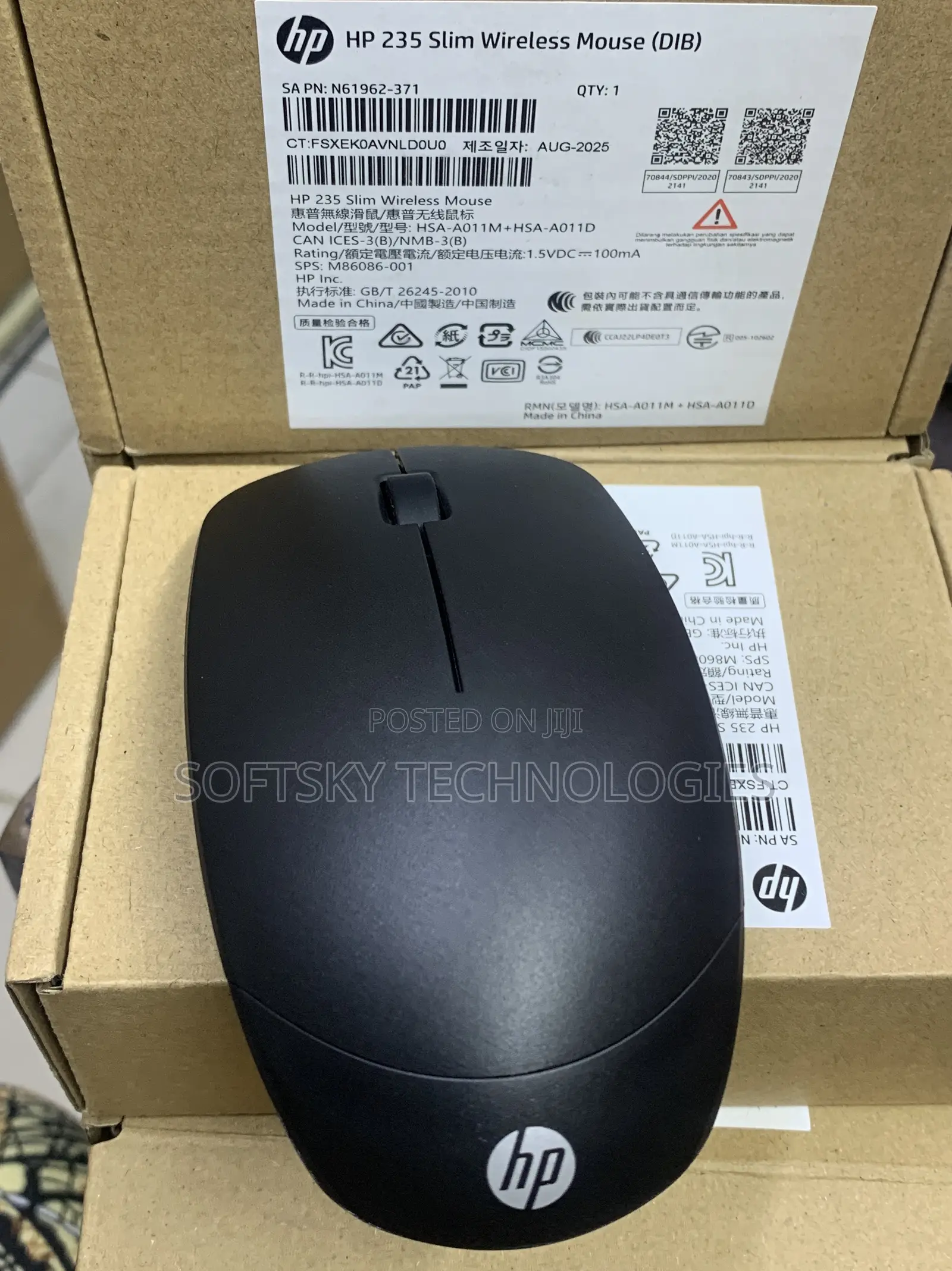 Hp 235 Slim Wireless Mouse