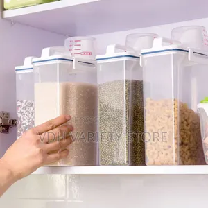 2.3ltr/2kg Cereal/Food Storage Container With Small Measuring Cup