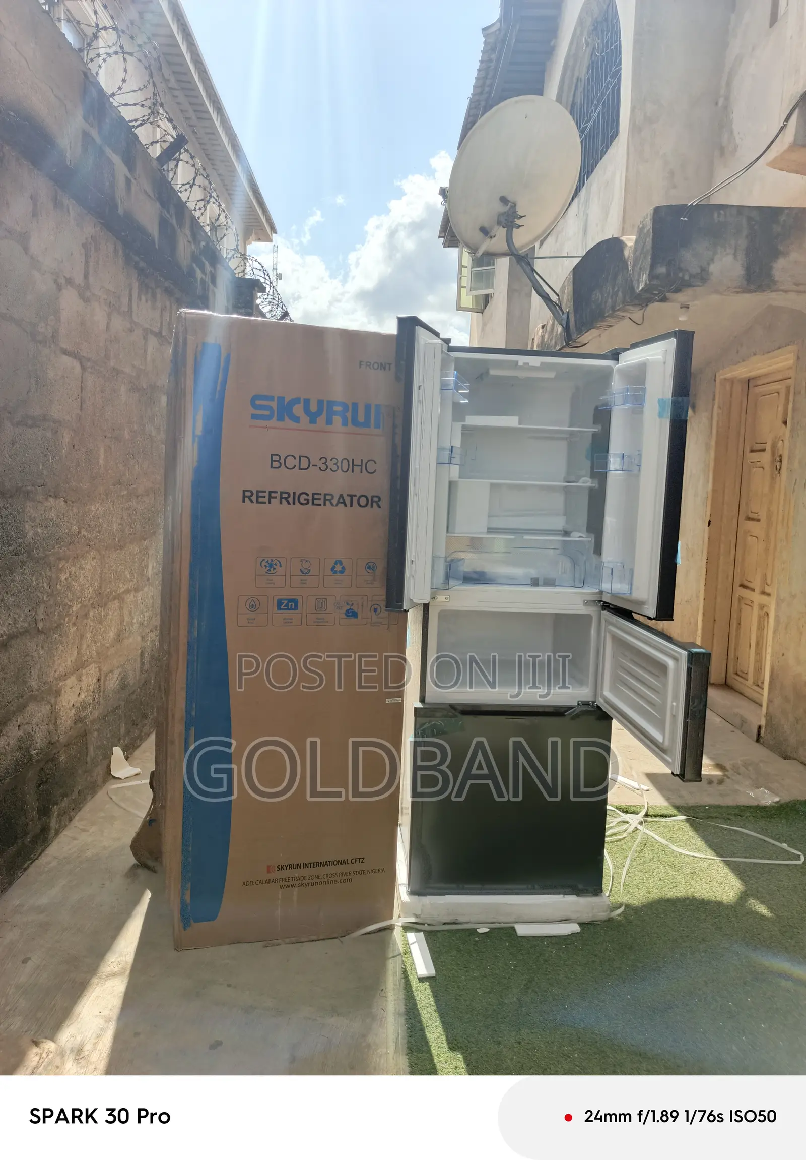 Skyrun 330hc Refrigerator – 4 Door High Capacity